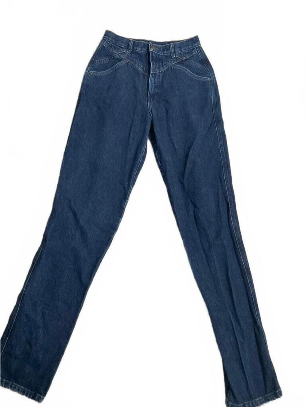 Vintage Rocky Mountain Clothing high rise jeans dark wash Size 30/11 inseam 36"